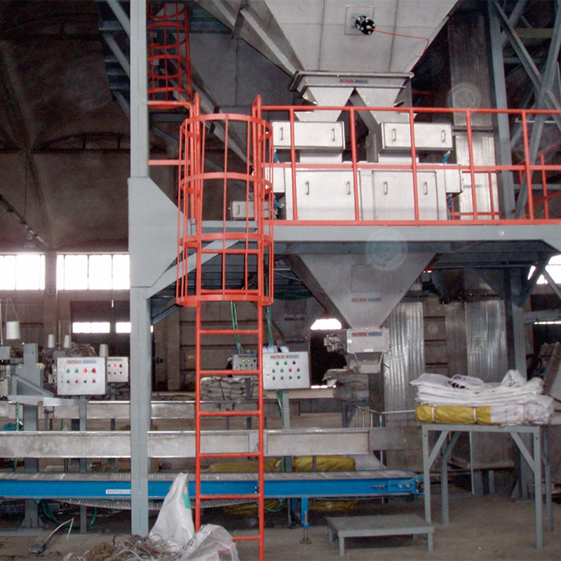 이중 규모 포장 기계